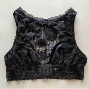 Victoria’s Secret- High Neck Bralette, Black, M